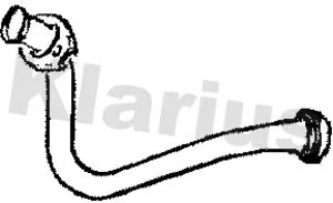 Klarius Front Exhaust Pipe For Renault Clio