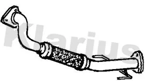 Klarius Front Exhaust Pipe For Ford Seat Vw Alhambra Galaxy Sharan