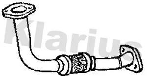 Klarius Front Exhaust Pipe For Toyota Carina E