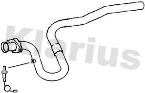 Klarius Front Exhaust Pipe For Jeep Grand Cherokee