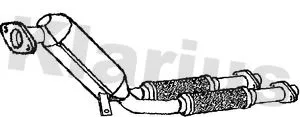 Klarius 321982 Front Catalytic Converter Fits Bmw 5 Series