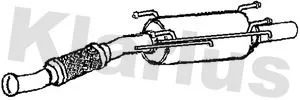 Klarius Front Exhaust Pipe For Citroën Peugeot Boxer Jumper