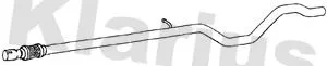KLARIUS KLARIUS CH141Q Klarius Exhaust Pipe 