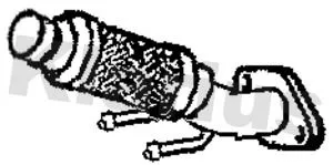 Klarius Front Exhaust Pipe For Ford Galaxy Mondeo S-max