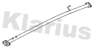 Klarius Centre Exhaust Pipe For Kia Cee'd Sportage