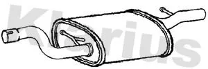 KLARIUS KLARIUS MA559B Klarius Exhaust Pipe 