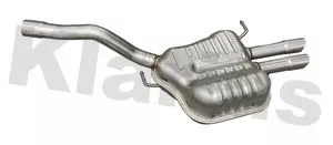 KLARIUS KLARIUS VW1179W Rear Muffler Exhaust Silencer Back Box Fits Vw Golf 