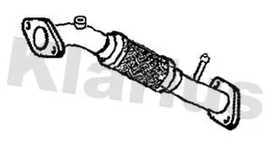 Klarius Front Exhaust Pipe For Kia Mitsubishi Niro Outlander