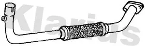 KLARIUS KLARIUS FE1610X Klarius Front Exhaust Pipe For Ford C-max Focus Mondeo 