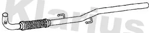 Klarius Front Exhaust Pipe For Skoda Vw Fabia Polo Roomster