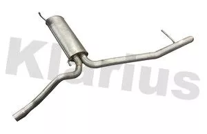 KLARIUS KLARIUS VW1178X Rear Muffler Exhaust Silencer Back Box Fits Vw Golf 