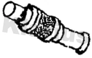 Klarius Front Exhaust Pipe For Mercedes-benz Sprinter 3 5-t Sprinter 3-t Sprinte