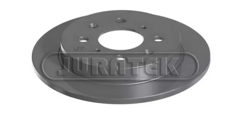 2x Rear Solid Brake Discs Fits Honda City Jazz 239mm