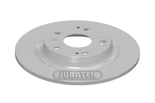 2x Rear Solid Brake Discs Fits Honda Civic 282mm