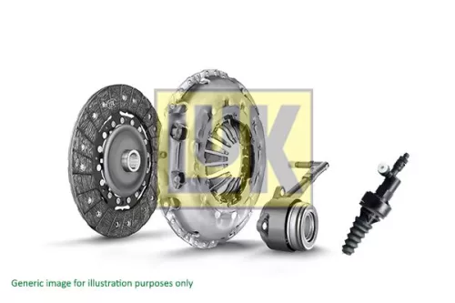 Luk Clutch Kit Fits Seat Skoda Vw Cordoba Fabia Fox Ibiza Polo Roomster