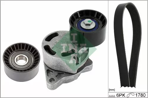 Ina V-ribbed Belt Set Fits Renault Avantime Espace Laguna Vel Satis