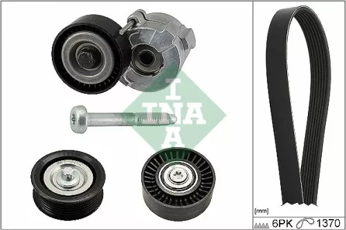 Ina V-ribbed Belt Set Fits Opel Vauxhall Astra Astravan Zafira Zafira / Zafira F