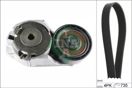 Ina V-ribbed Belt Set Fits Ford Jaguar Mondeo Transit Transit Tourneo X-type