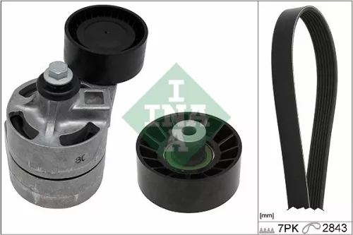 Ina V-ribbed Belt Set Fits Ford Ford Australia Transit