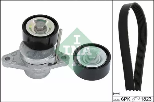 Ina V-ribbed Belt Set Fits Dacia Lada Renault Dokker Duster Laguna Largus Lodgy 