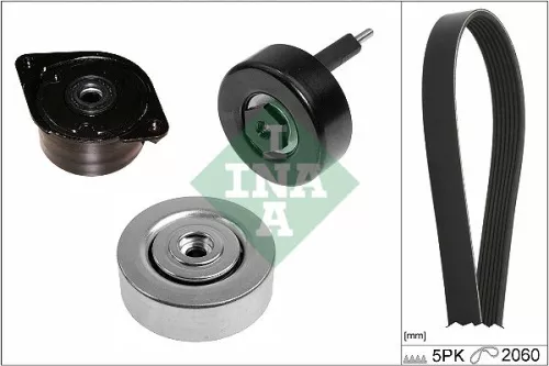 Ina V-ribbed Belt Set Fits Bmw 3  5  7  X5