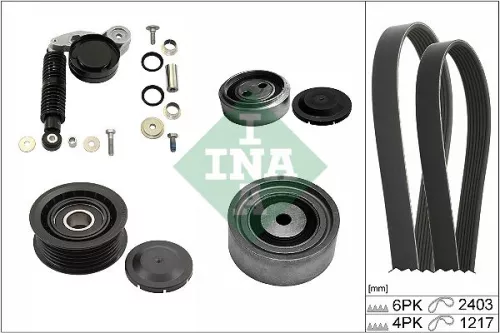 Ina V-ribbed Belt Set Fits Audi A4 A6 Allroad