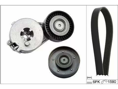 Ina V-ribbed Belt Set Fits Audi Seat A4 A4 Allroad A5 Exeo Q5