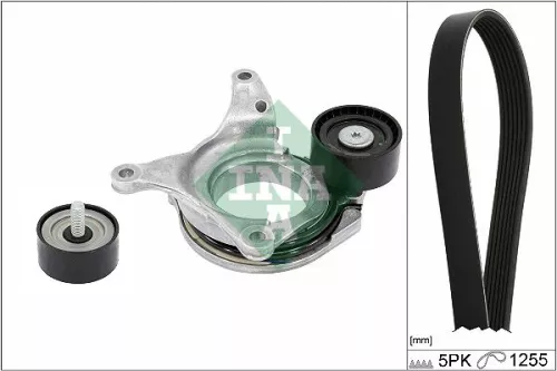 Ina V-ribbed Belt Set Fits Mercedes Mercedes (Bbdc) A-class B-class Cla Gla Glb