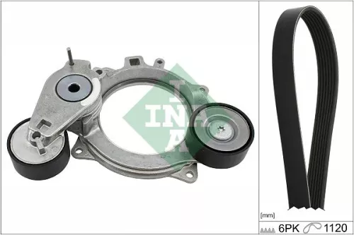 Ina V-ribbed Belt Set Fits Audi A4 A4 Allroad A5 A6 A6 Allroad A7 Q5