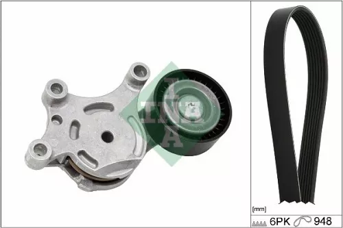 Ina V-ribbed Belt Set Fits Ford Tourneo Courier Transit Courier