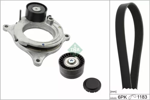 Ina V-ribbed Belt Set Fits Alpina Bmw 2  3  4  B3  B4  X3  X4