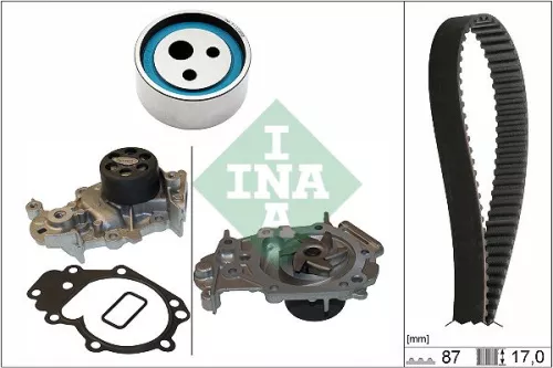 Ina Water Pump & Timing Belt Kit Fits Renault Twingo