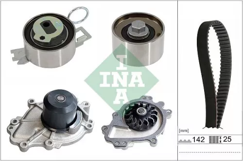 Ina Water Pump & Timing Belt Kit Fits Hyundai Kia Ceed I30 I40 Kona Optima Proce