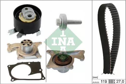 Ina Water Pump & Timing Belt Kit Fits Dacia Mercedes Nissan Renault A-class B-cl