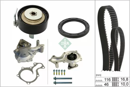 Water Pump & Timing Belt Kit