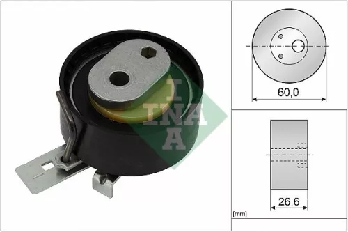 Ina Tensioner Pulley Timing Belt Fits Levc Lynk & Co Volvo Volvo Asia 01 Tx Vn5 