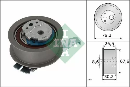 Ina Tensioner Pulley Timing Belt Fits Audi Cupra Seat Skoda Vw A3 A4 A4 Allroad 