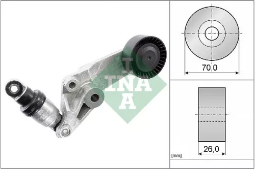 Ina Belt Tensioner V-ribbed Belt Fits Lotus Toyota Toyota (Faw) Allion Auris Ave