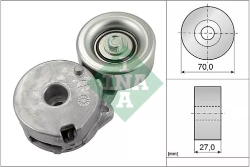 Ina Belt Tensioner V-ribbed Belt Fits Mitsubishi Nissan Renault Suzuki Bluebird 