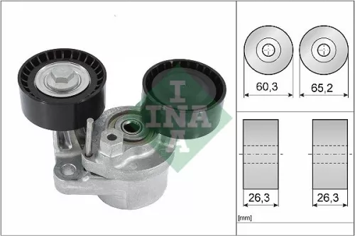Ina Belt Tensioner V-ribbed Belt Fits Bmw 1  2  3  4  5  6  7  X1  X3  X4  X5  X