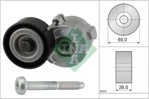 Ina Belt Tensioner V-ribbed Belt Fits Alfa Romeo Cadillac Fiat Holden Lancia Ope
