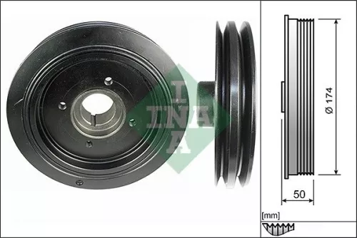 Ina Belt Pulley Crankshaft Fits Mitsubishi Toyota Corolla L200 Pajero Pajero Spo