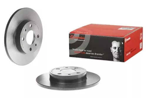 2x Pair Brembo Front Rear Solid Brake Discs 240mm Fits Ford Alfa Fiat