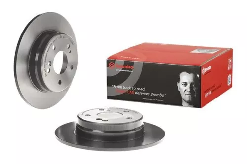Brembo Rear Solid Brake Disc 278mm Fits Mercedes Chrysler