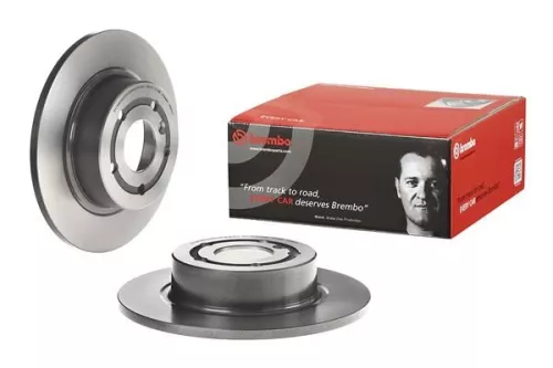 2x Pair Brembo Rear Solid Brake Discs 304mm Fits Land Rover Rover