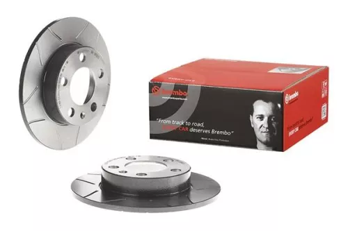 Brembo Rear Solid Brake Disc 230mm Fits Audi VW Seat Skoda + more
