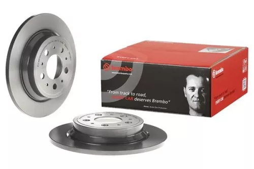 Brembo Rear Solid Brake Disc 288mm Fits Volvo S60 S70 S80 V70 Xc70