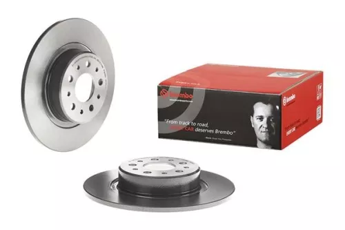 Brembo Rear Solid Brake Disc 276mm Fits Alfa 147 156 Gt