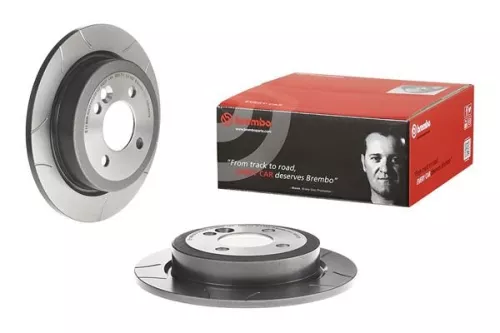 Brembo Rear Solid Brake Disc 259mm Fits Mini Mini