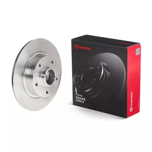 2X Rear Brembo Brake Discs Fits Renault Megane